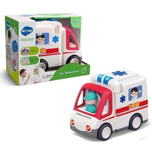 اسباب بازی ماشین آمبولانس موزیکال هولی تویز Hola Toys مدل E8997 _اسباب بازی نوزادی